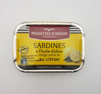 Image of Les Mouettes d'Arvor Sardines with lemon