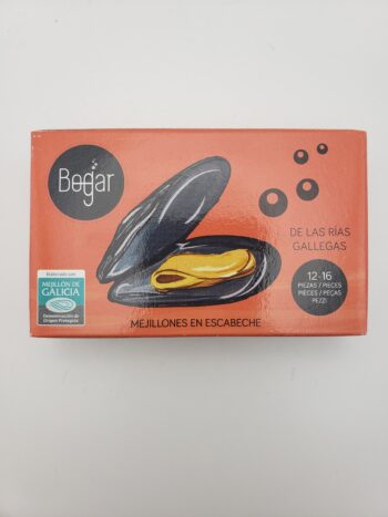 Image of Bogar mussels in escabeche