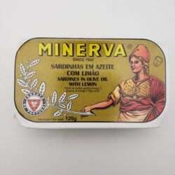 Image of Minerva sardines with olive oil and lemon
