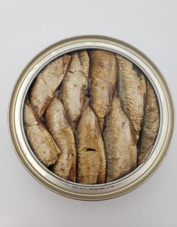 Image of Riga Gold smoked sprats 160 clear top