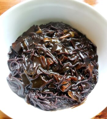Image of Fish Dish: Black Squid and Cuttlefish Ramen