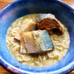 IMage of Fish Dish: Miso Mackerel Ramen
