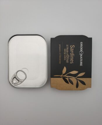 Image of Groix & Nature Sardines in Olive OIl open box