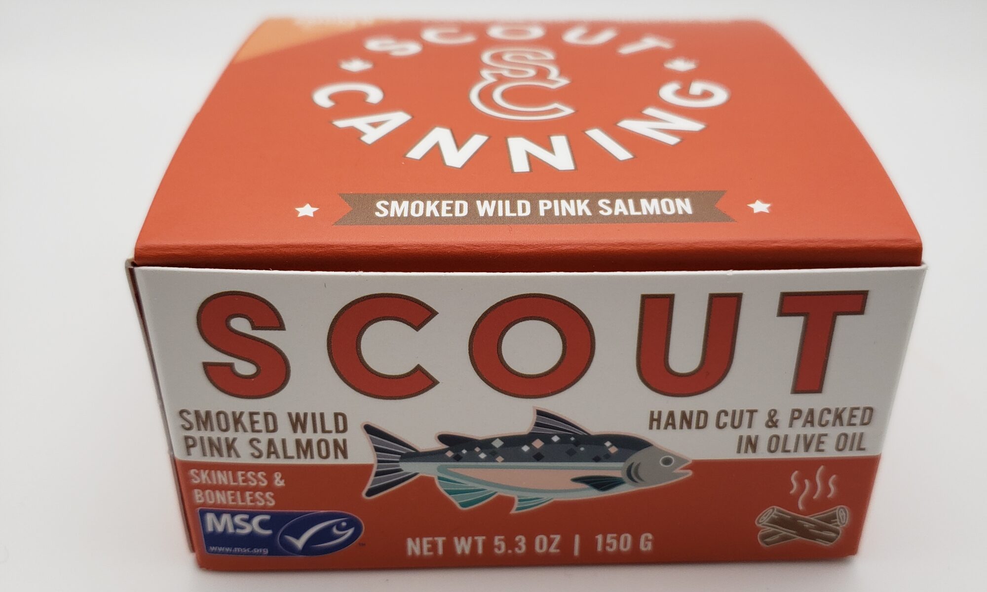 Image of Scout smoked wild pink salmon