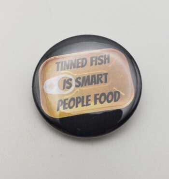 Image of pop dines pinback button