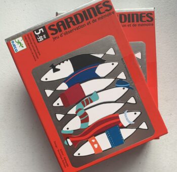 Image of the box for Sardines Card Game