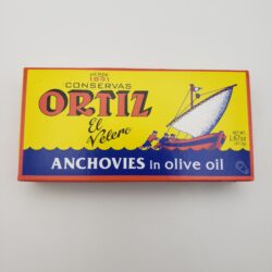 Image of Ortiz anchovies in tin