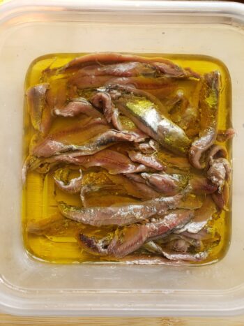Image of Ortiz salt packed anchovies in olive oil