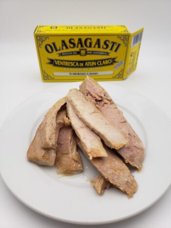 Image of olasagasti ventresca on plate