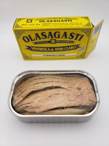 Image of olasagasti ventresca open tin