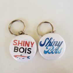 Image of shiny bois keychains