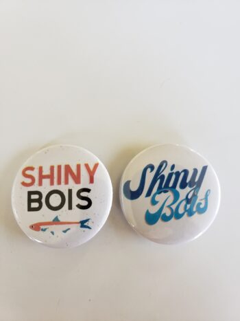 Image of shiny bois buttons