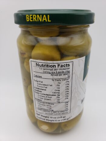 Image of Bernal garlic stuffed olives