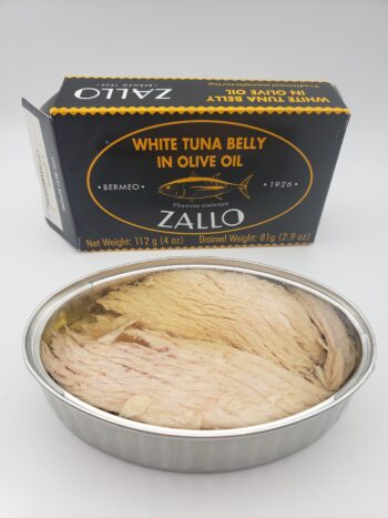 Image of Zallo tuna belly open tin