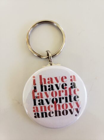 Image of I have a favorite anchovy keychain