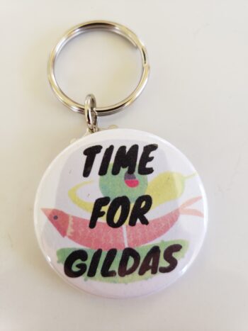 Image of time for gildas keychain