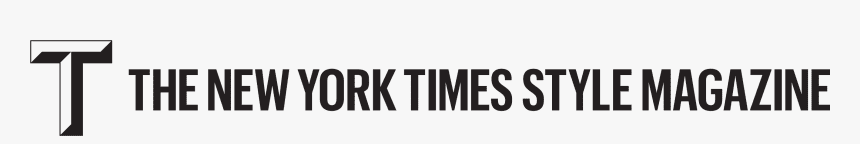 new york times style magazine logo with big T