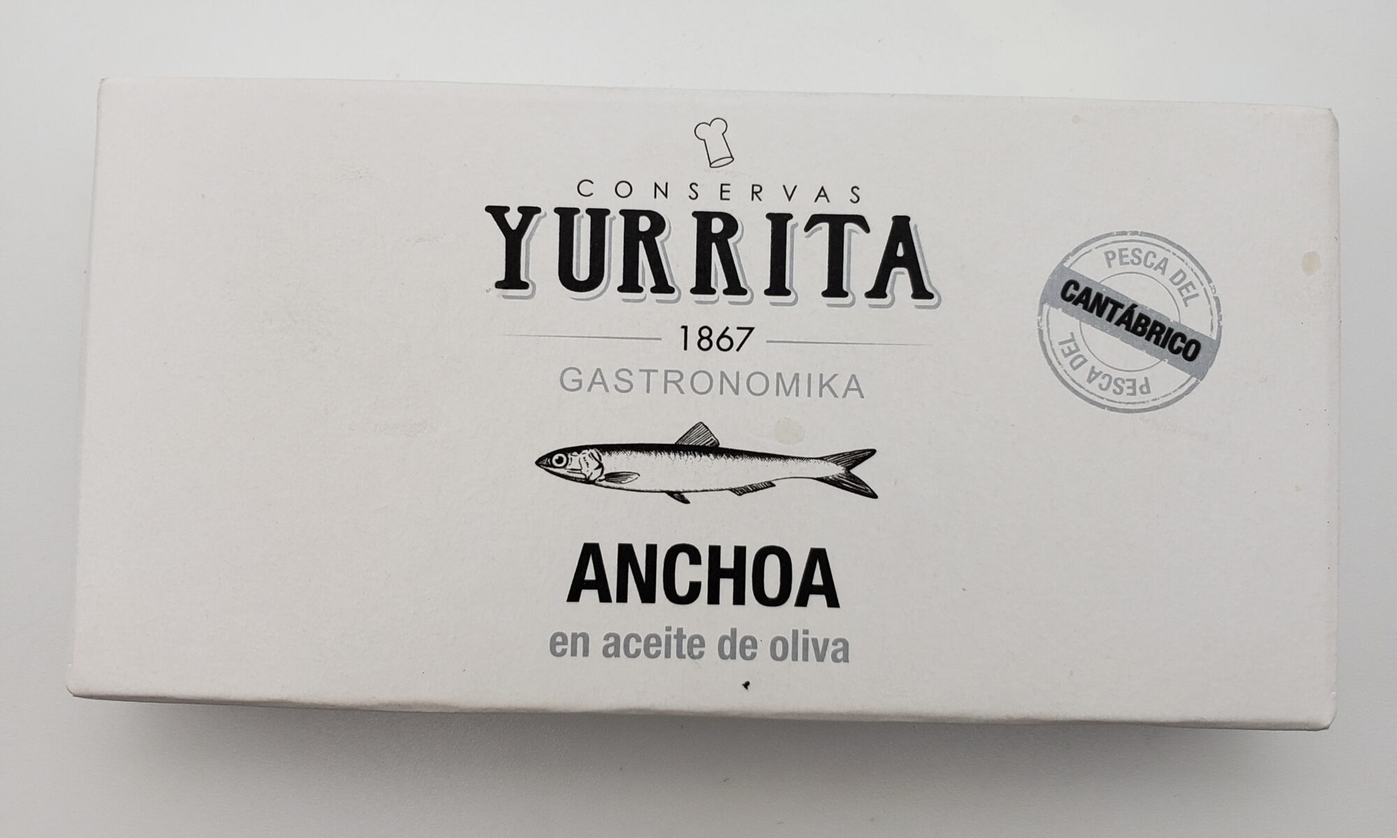 Image of Yurrita anchoa side label