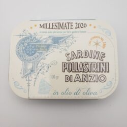 Image of Pollastrini vintage 2020 sardines in olive oil