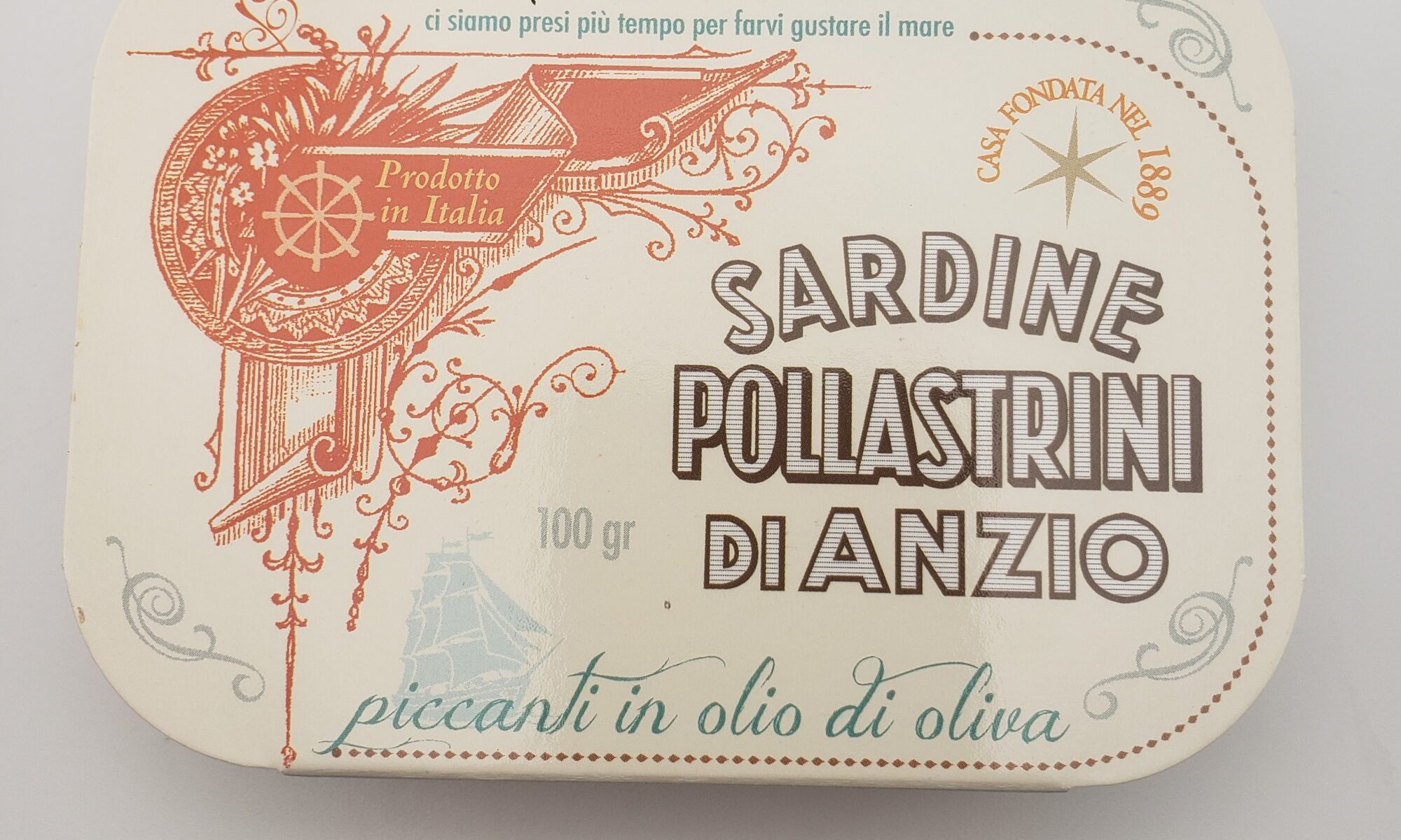 Image of Pollastrini vintage 2020 spicy sardines