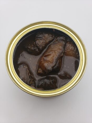 Image of Tiny Fish Co. rockfish in soy sauce open tin