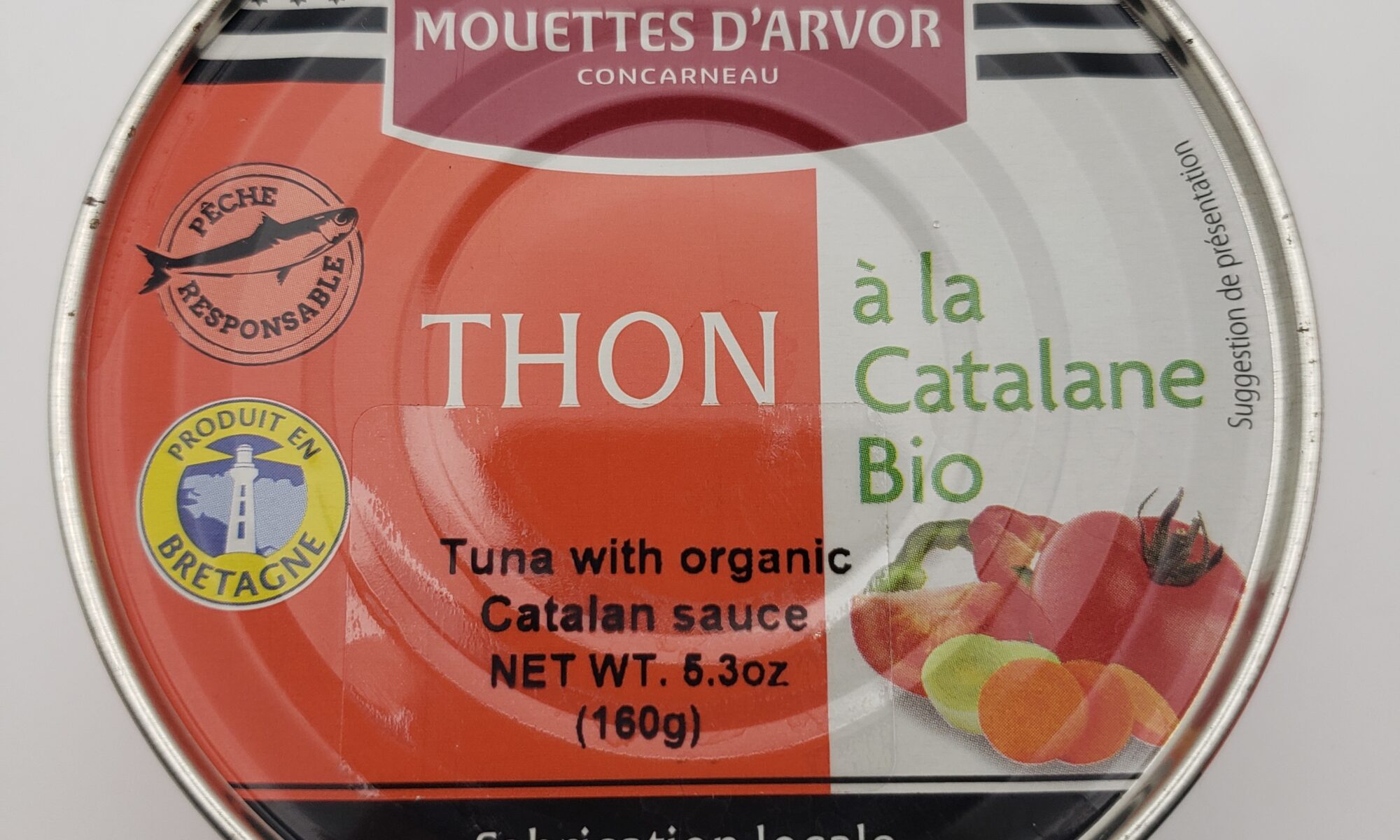 Image of Mouettes d'arvor tuna with catalan sauce