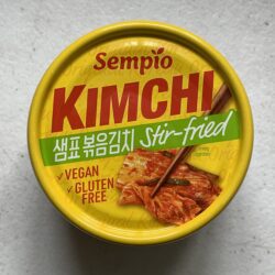Image of the top of a can of Sempio Kimchi, Stir-Fried