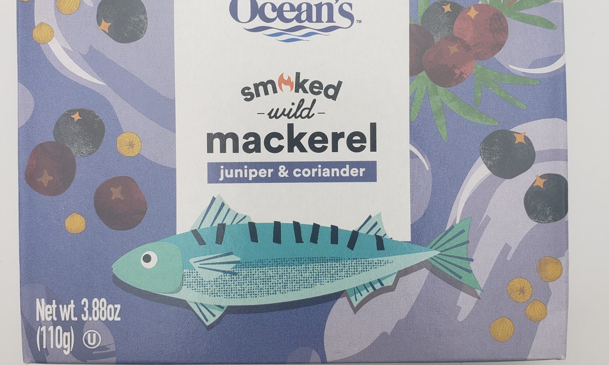 Image of Oceans smoked mackerel with juniper and coriander
