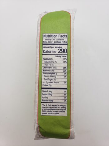 Image of Pinhais sardines in spiced tomato sauce side label nutritional information
