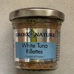 Image of the front of a jar of Groix & Nature White Tuna Rillettes