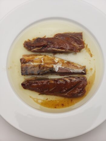 Image of Ocean's sweet smoked mackerel on plate