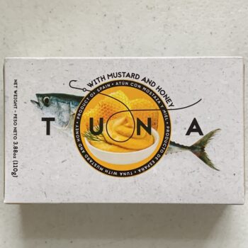 Image of the front of a package of Don Gastronom (La Narval) Yellowfin Tuna with Honey and Mustard