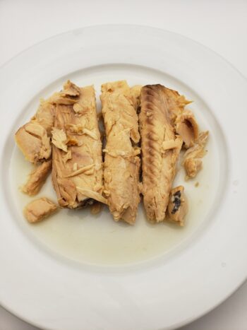 Image of Ferrigno salmon in water on plate
