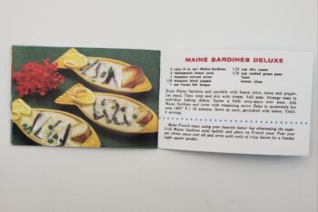 Image of Maine Sardine Recipes by the Maine Sardine Council booklet recipe