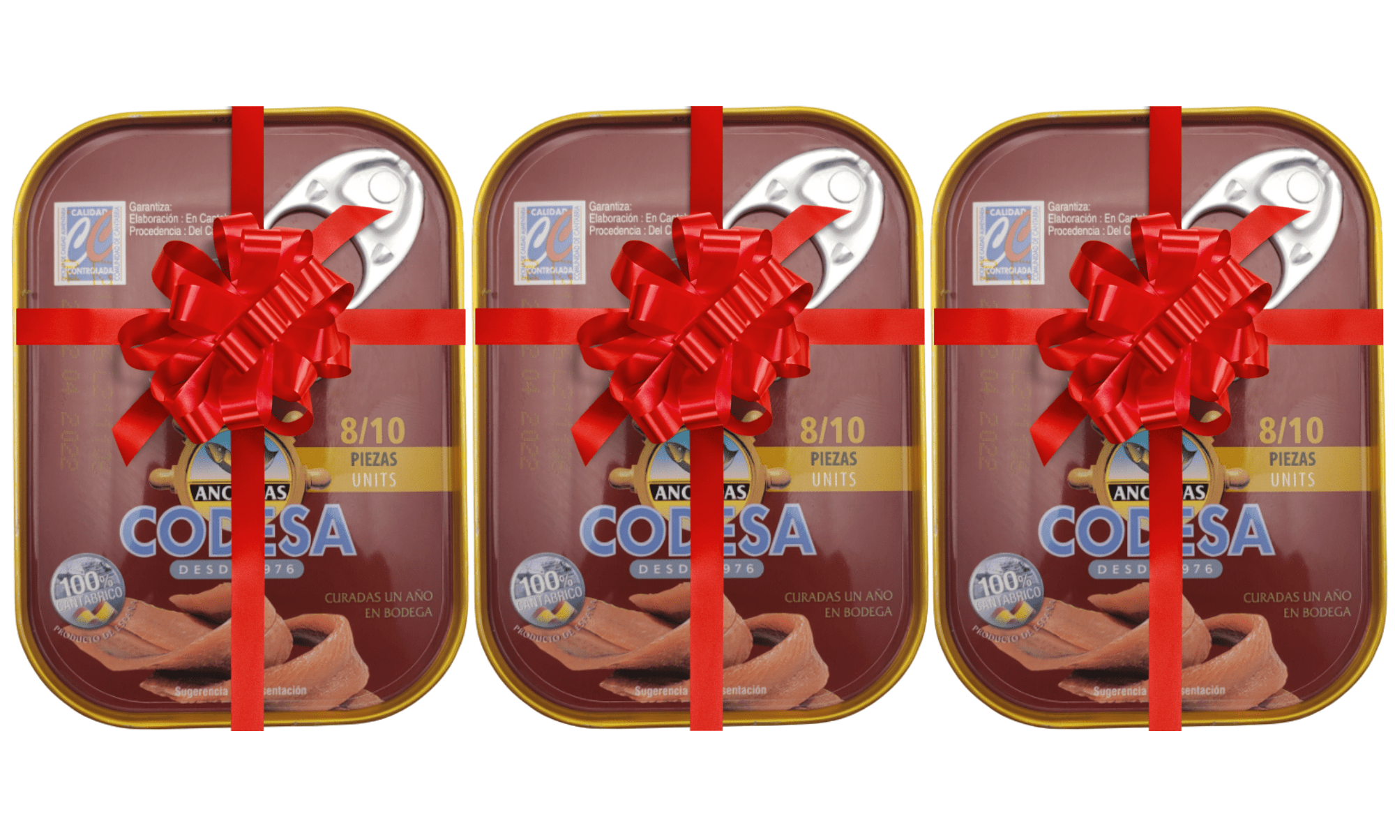 Wrapped banner of Codesa anchovies