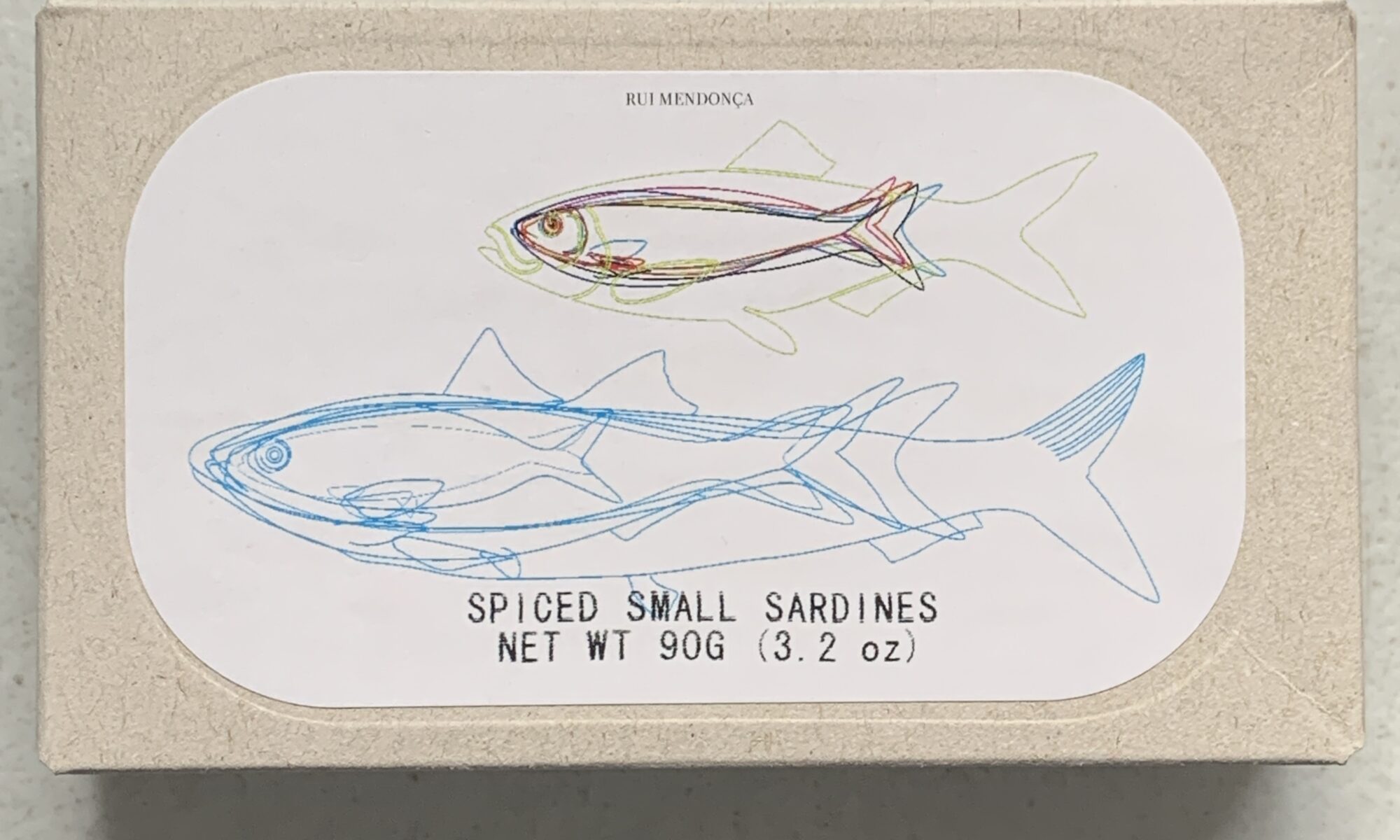Image of the front of a package of José Gourmet Spiced Small Sardines in Olive Oil
