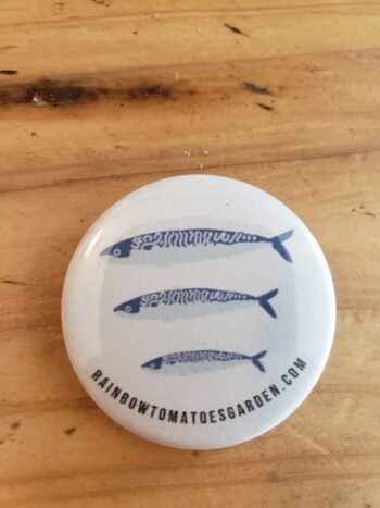 Image of mackerel pinback button