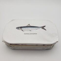 Image of the front of a tin of PYSCIS Conserves﻿ Sardines Royale 10/15, 2018