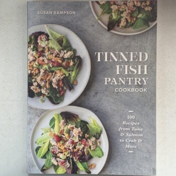 Image of the cover of Tinned Fish Pantry Cookbook, by Susan Sampson