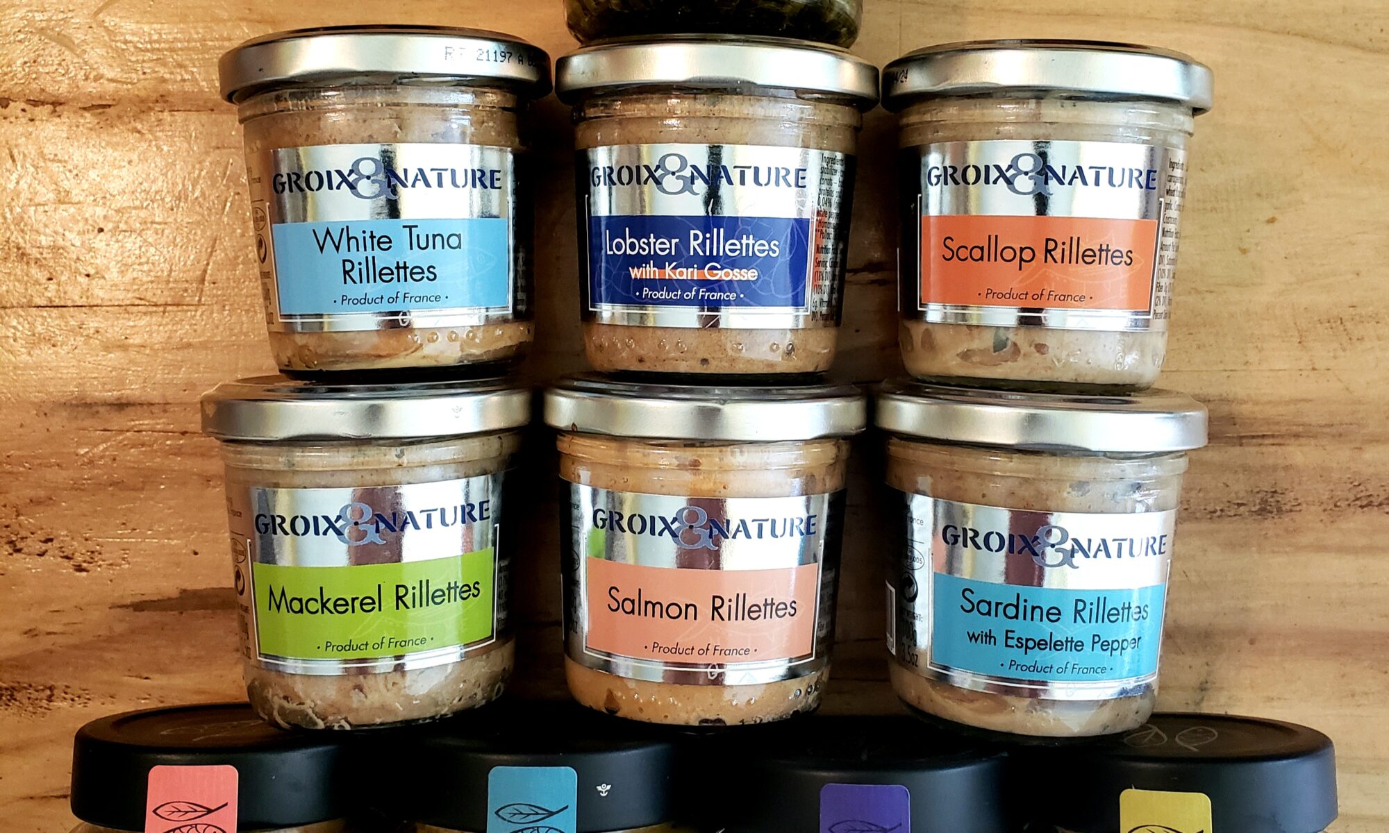 Image of Groix & Nature rillettes combo pack