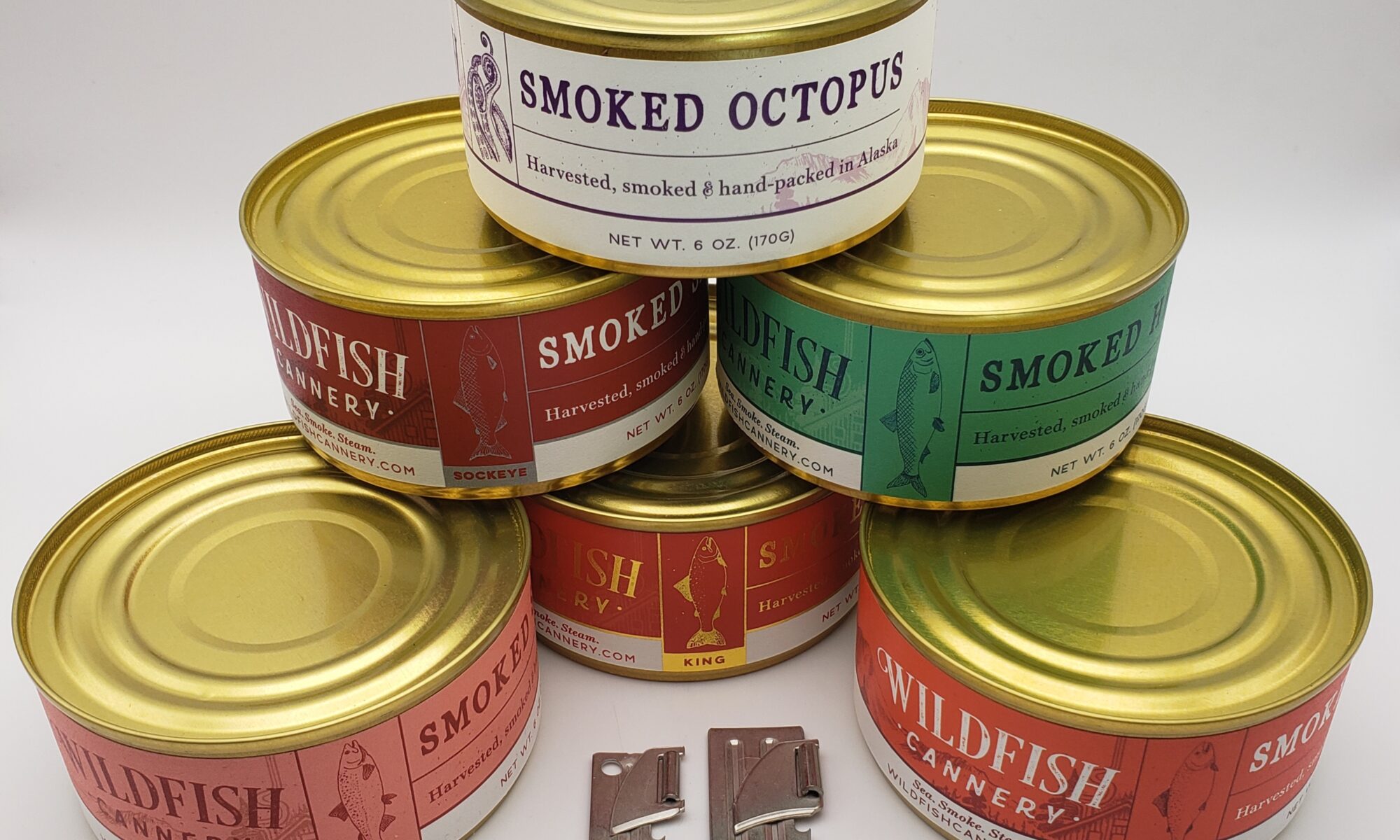 Image of the Combo Pack: The Wildfish Cannery Smoked Sampler