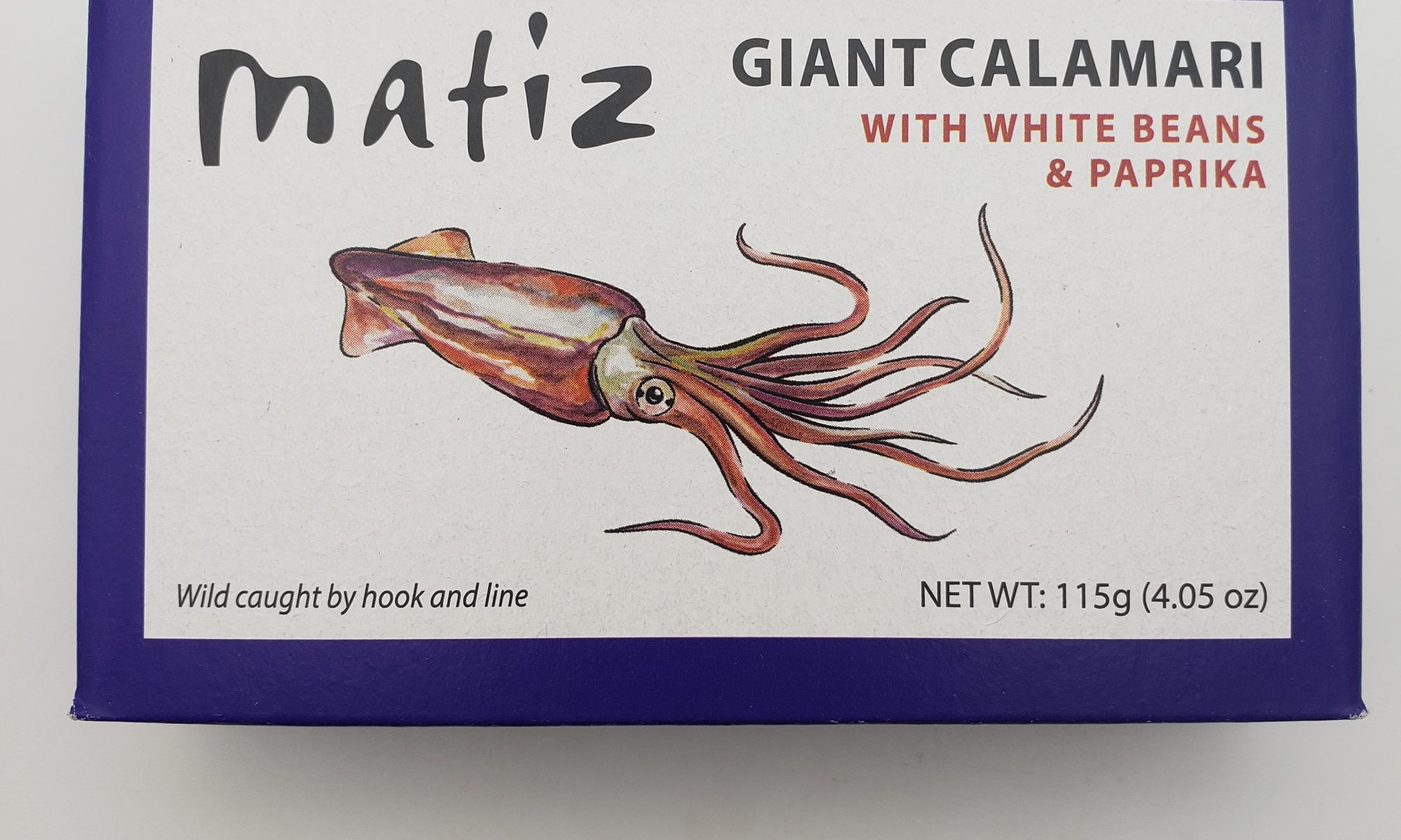 Image of Matiz giant calamari with white beans and pakrika